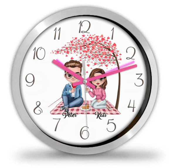 Valanten pár szerkeszthetó falióra