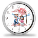 Valanten pár szerkeszthetó falióra-15