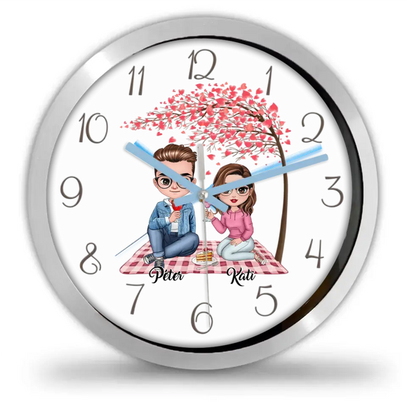 Valanten pár szerkeszthetó falióra