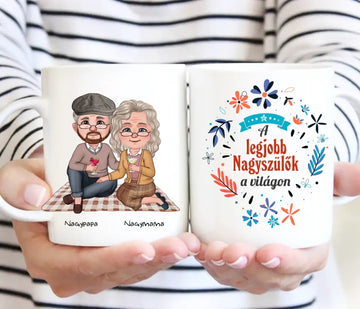 Legjobb nagyszülők bögre - 0