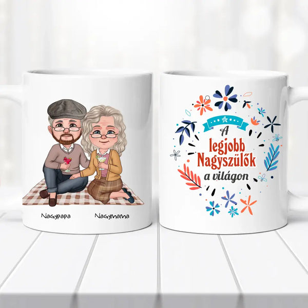 Legjobb nagyszülők bögre