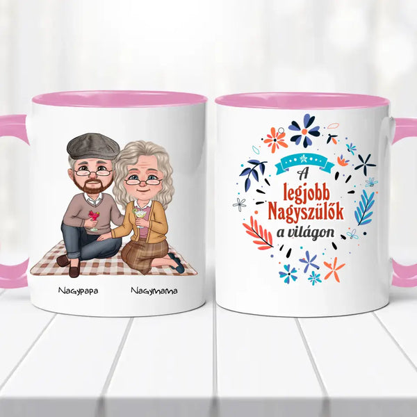 Legjobb nagyszülők bögre