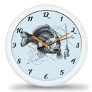 Horgászos falióra többféle választható háttérrel-7