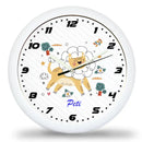 Állatos Falióra Gyerekszobába Saját Névvel-8