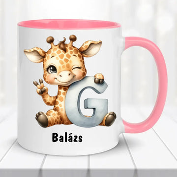 Monogramos bögre – névvel személyre szabva - 0