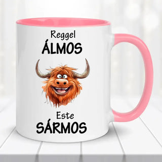 Vicces bögre – kávés dizájnnal