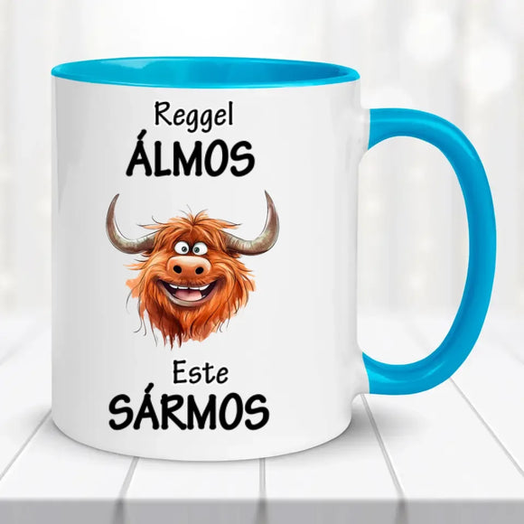 Vicces bögre – kávés dizájnnal