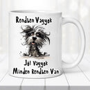 Vicces bögre – „Jól vagyok” kutyás illusztrációval-1