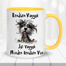 Vicces bögre – „Jól vagyok” kutyás illusztrációval-7