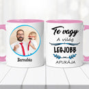 Legjobb Apa Fényképes Bögre-5