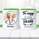 Legjobb Apa Fényképes Bögre-9