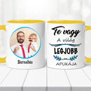 Legjobb Apa Fényképes Bögre-10