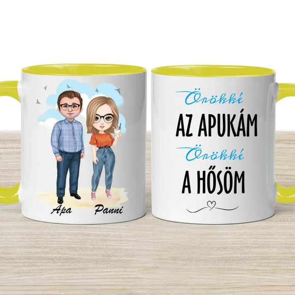 Apáknapi bögre - édesapának