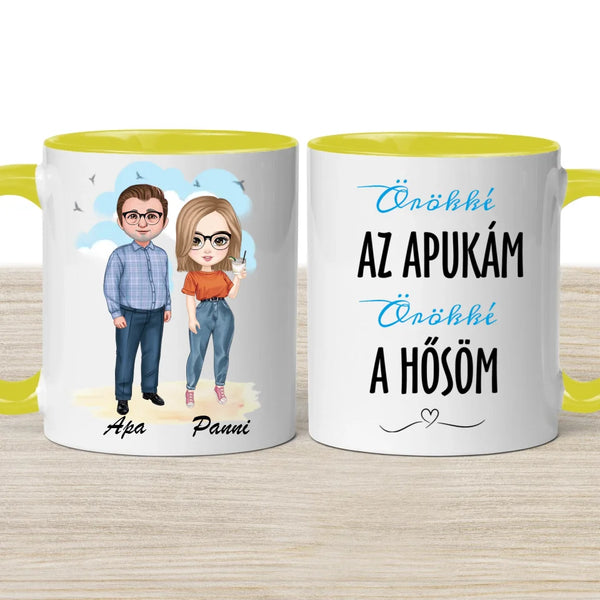 Apáknapi bögre - édesapának