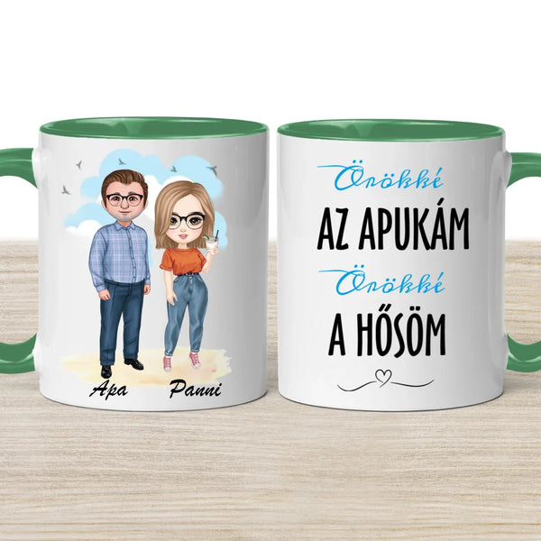 Apáknapi bögre - édesapának