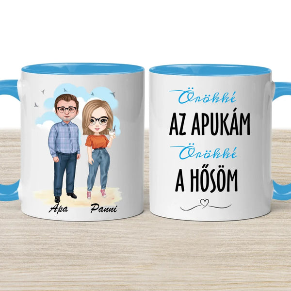 Apáknapi bögre - édesapának
