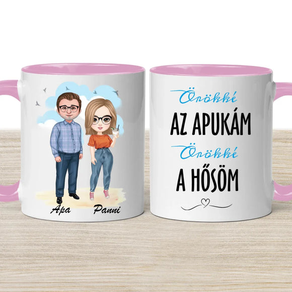 Apáknapi bögre - édesapának