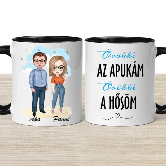 Apáknapi bögre - édesapának