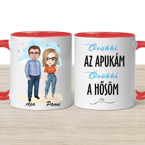 Apáknapi bögre - édesapának