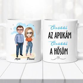 Apáknapi bögre - édesapának