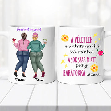 Barátnős bögre – „A véletlen munkatárssá tett minket…” - 0