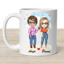 Ajándék bögre – édesanyának, chibi dizájnnal-2