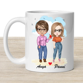 Ajándék bögre – édesanyának, chibi dizájnnal - 0