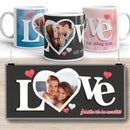 Fényképes bögre – „LOVE” dizájnnal-1