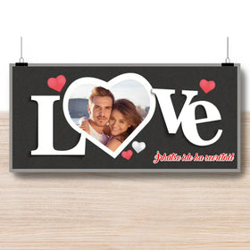 Fényképes bögre – „LOVE” dizájnnal - 0