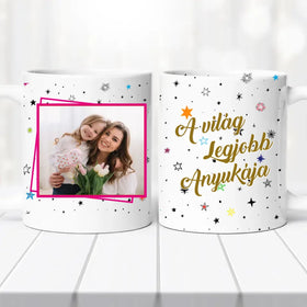 Fényképes bögre – A világ legjobb anyukája