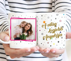 Fényképes bögre – A világ legjobb anyukája - 0