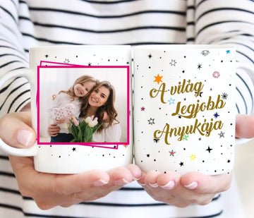 Fényképes bögre – A világ legjobb anyukája - 0