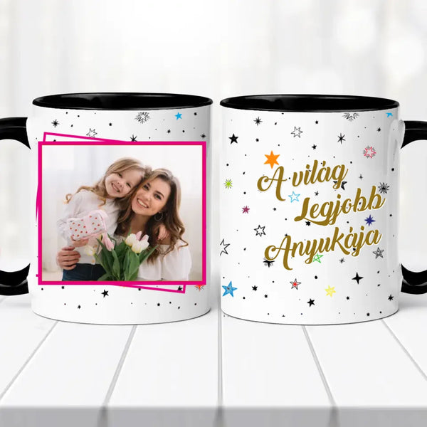 Fényképes bögre – A világ legjobb anyukája