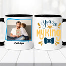 Fényképes Legjobb Apa Bögre-5