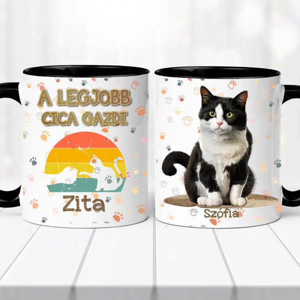 Legjobb cica gazdi bögre