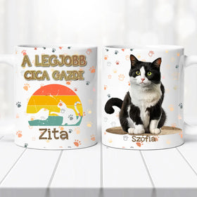 Legjobb cica gazdi bögre