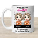 Barátnős bögre – „Bűntársak” felirattal-2