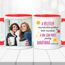 Barátnős fényképes bögre – „A véletlen munkatárssá tett minket…"-8