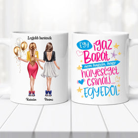 Barátnős bögre – No.1 dizájn