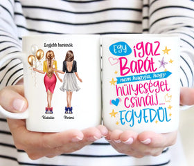 Barátnős bögre – No.1 dizájn - 0