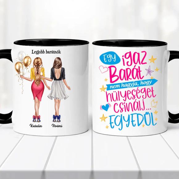 Barátnős bögre – No.1 dizájn