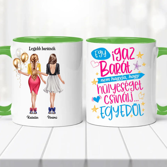 Barátnős bögre – No.1 dizájn