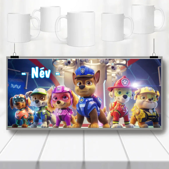 Mancs örjárat bögre – névvel