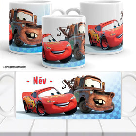 Verdák bögre – névvel, egyedi dizájn