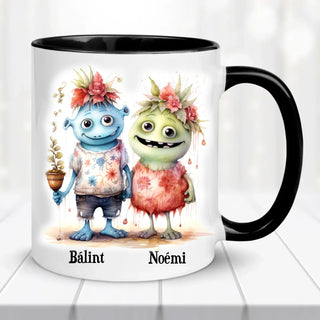 Vicces bögre – szörnyek No.2 dizájn