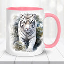Állatos bögre - Fehér tigris-7