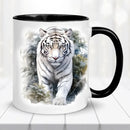 Állatos bögre - Fehér tigris-1