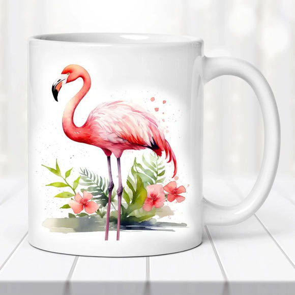 Állatos bögre - Flamingó