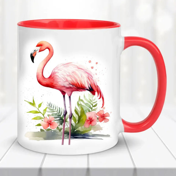 Állatos bögre - Flamingó
