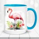 Állatos bögre - Flamingó-5